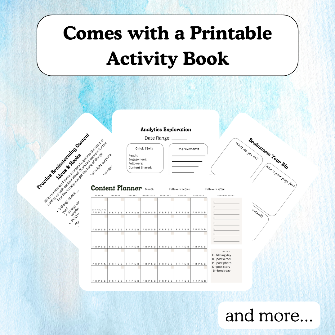 Social Media Guide for Crocheters & Crochet Small Businesses