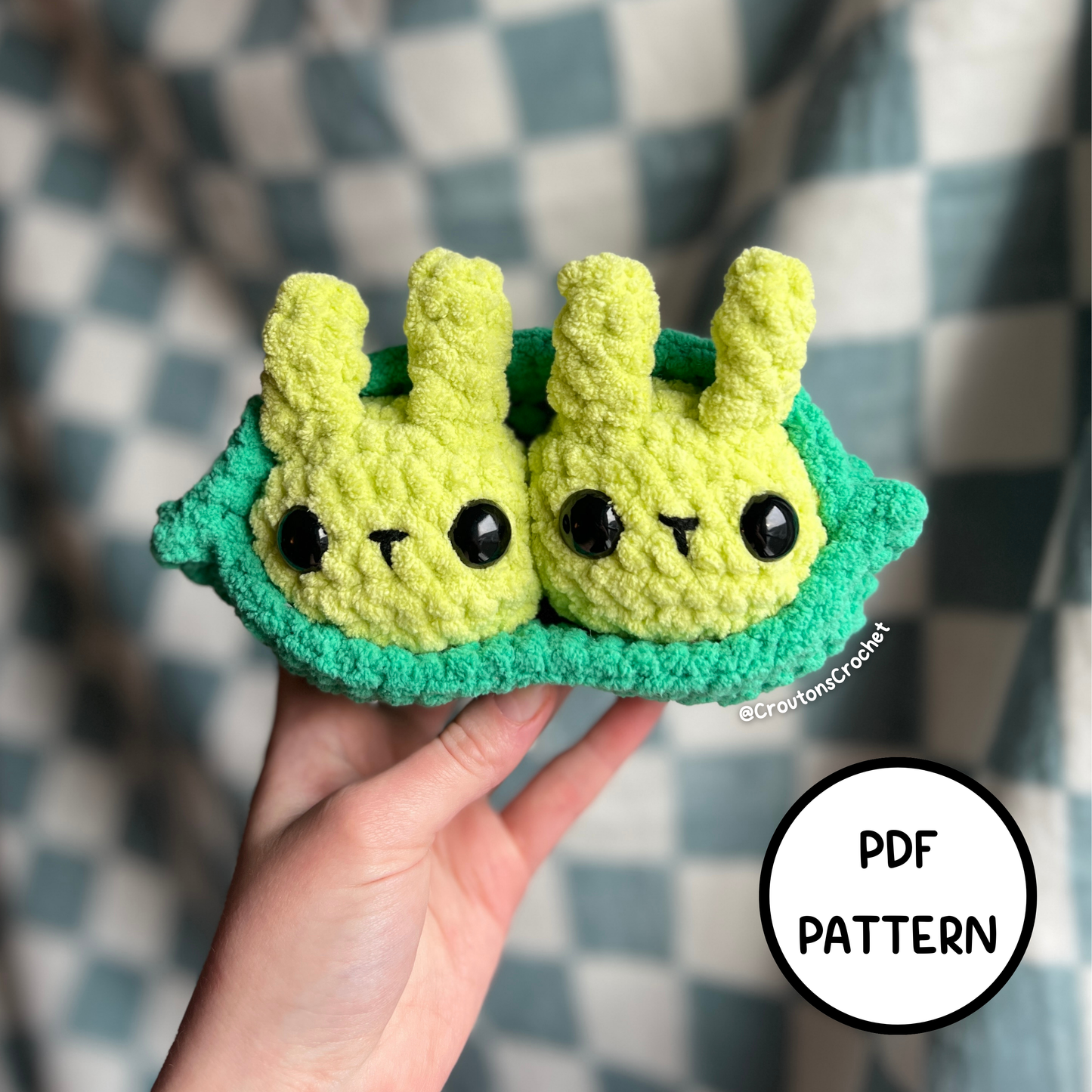 Bun-Peas Crochet Pattern [PDF FILE]