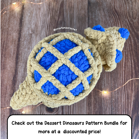 Pieceratops Crochet Pattern [PDF FILE]