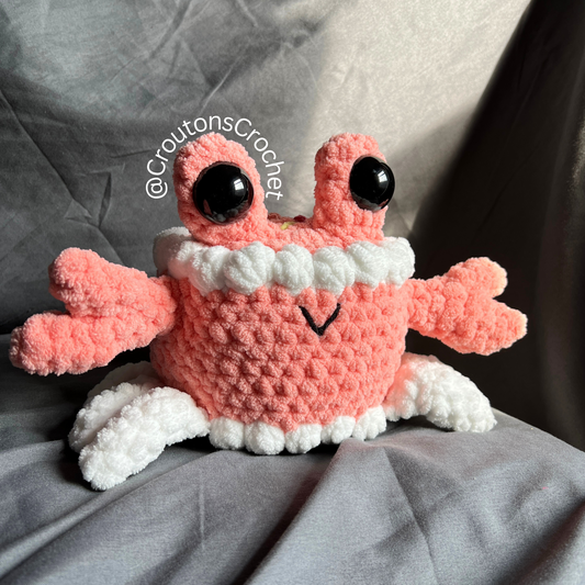 Crab Cake Crochet Pattern PDF