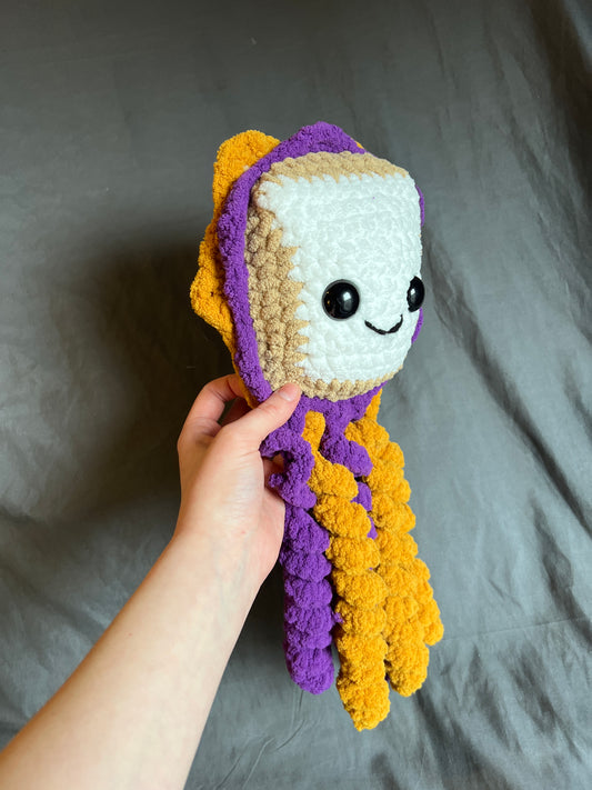 Peanut Butter Jellyfish Crochet Pattern [PDF FILE]