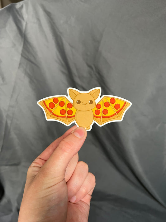 Pizza Bat Sticker