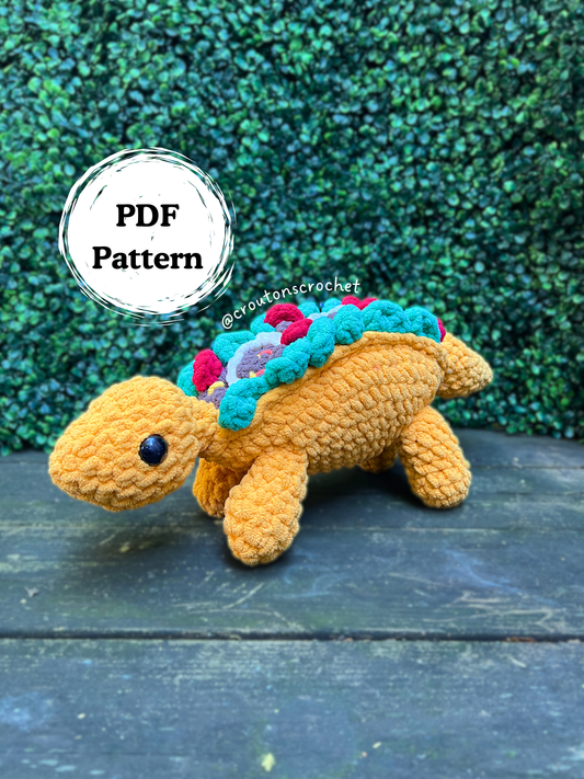 Tacosaurus Crochet Pattern [PDF FILE]