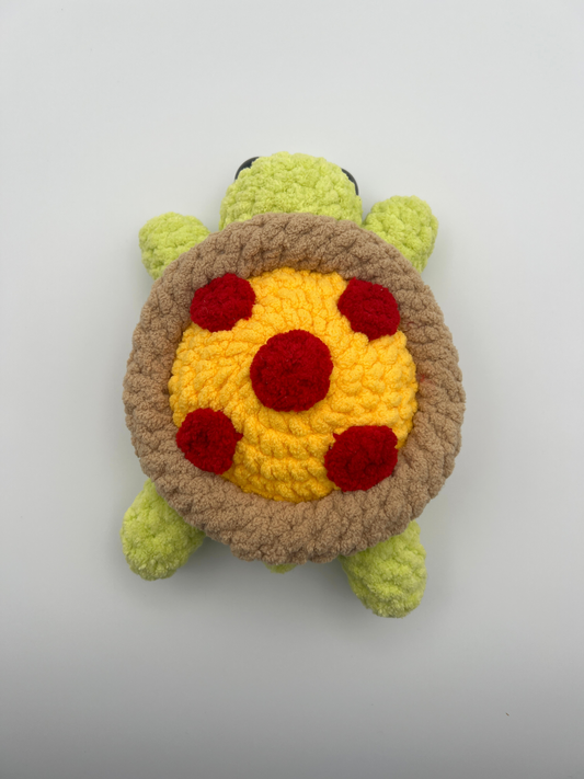 Pizza Turtle Crochet Pattern [PDF FILE]