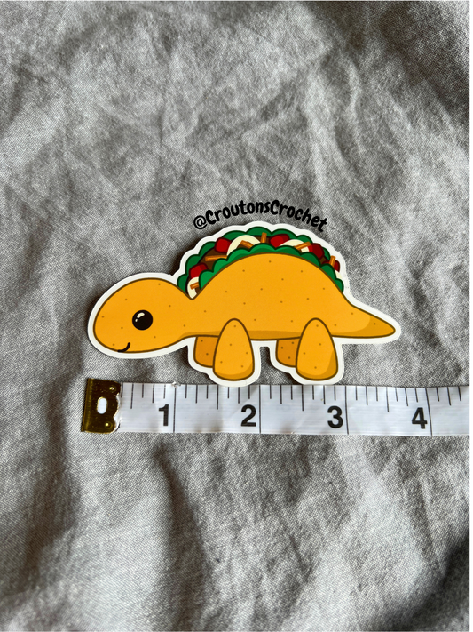 Tacosaurus Sticker