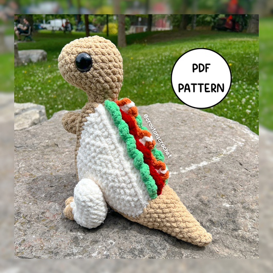 BLT-Rex Crochet Pattern [PDF FILE]
