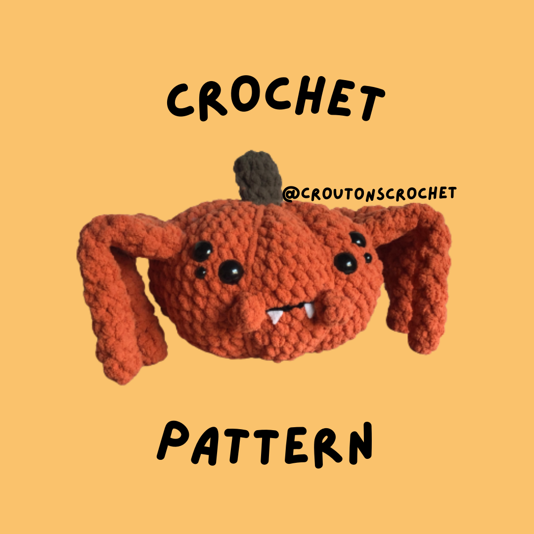 Pumpkin Spide Crochet Pattern [PDF FILE]