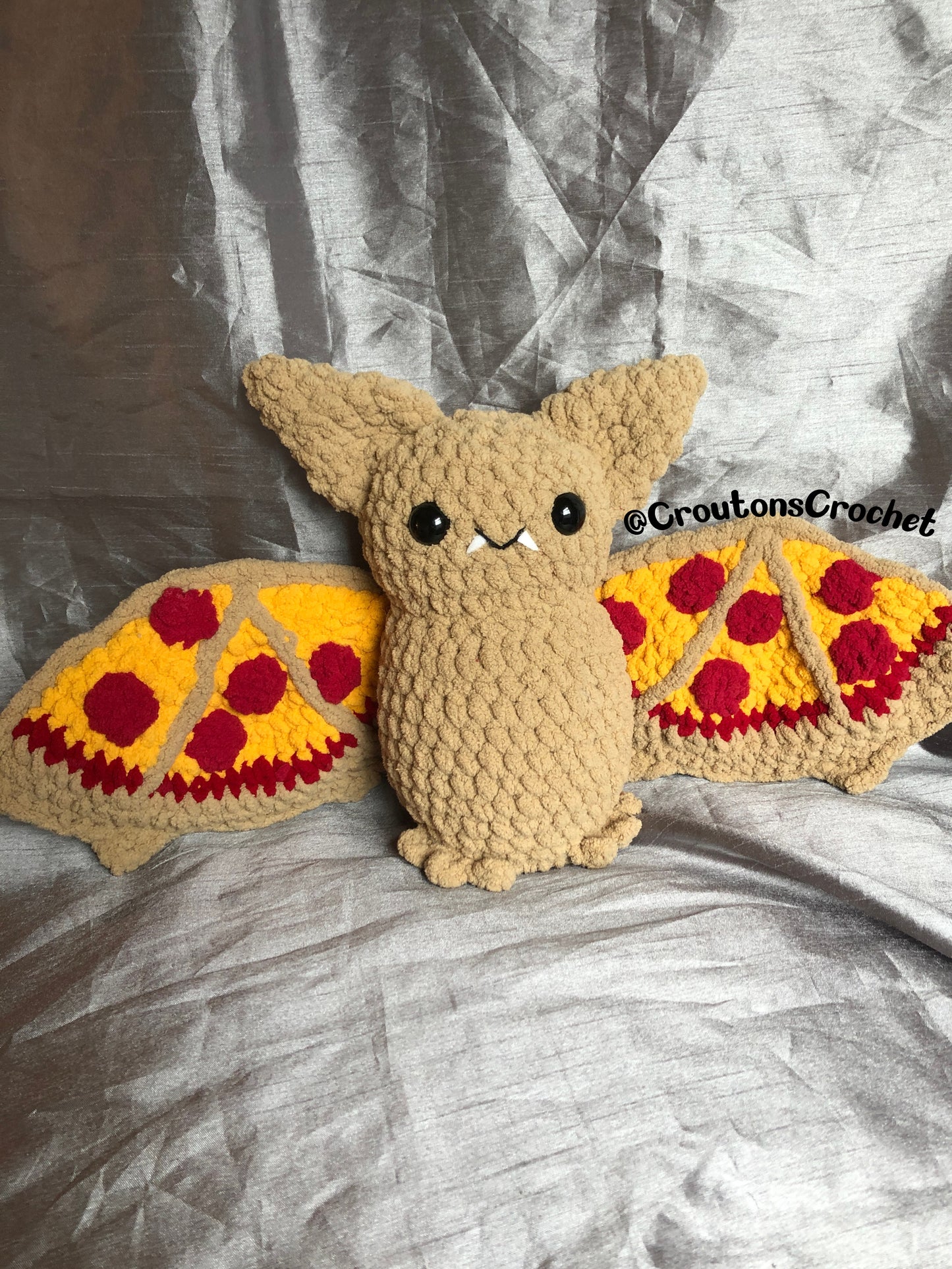 Pizza Bat Stuffed Animal