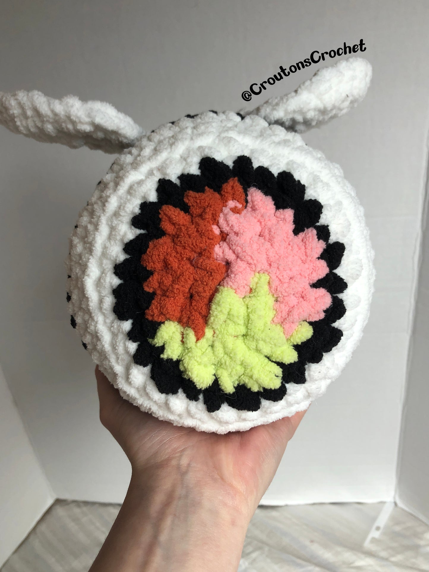 Wasabee the Sushi Bee Crochet Pattern [PDF FILE]