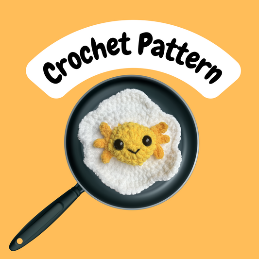 Egg-xolotl Crochet Pattern [PDF FILE]