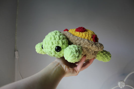 Pizza Turtle Crochet Pattern [PDF FILE]