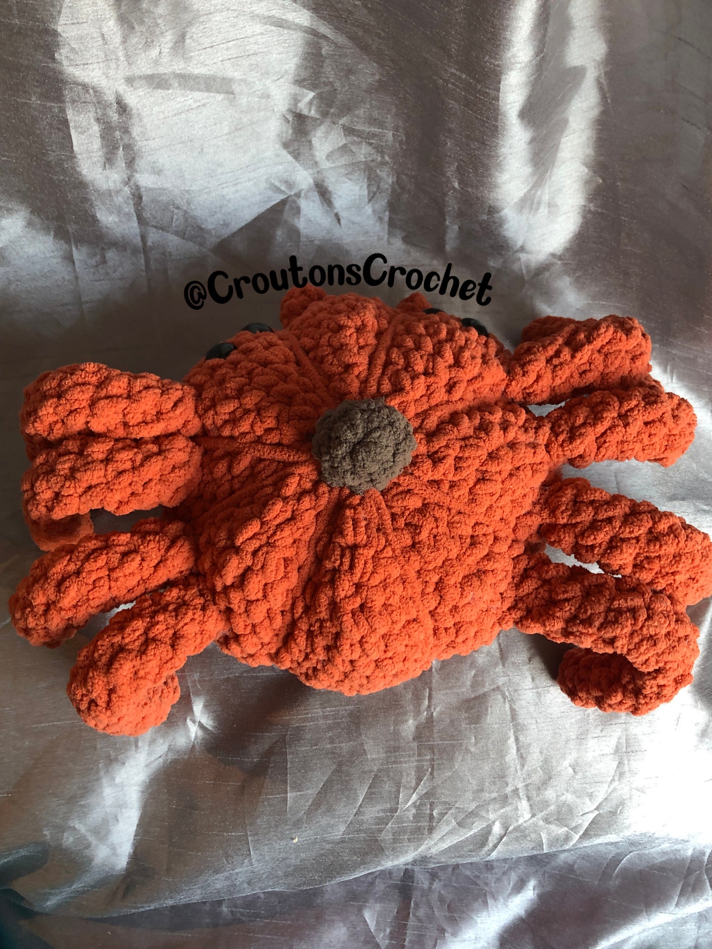 Pumpkin Spide Crochet Pattern