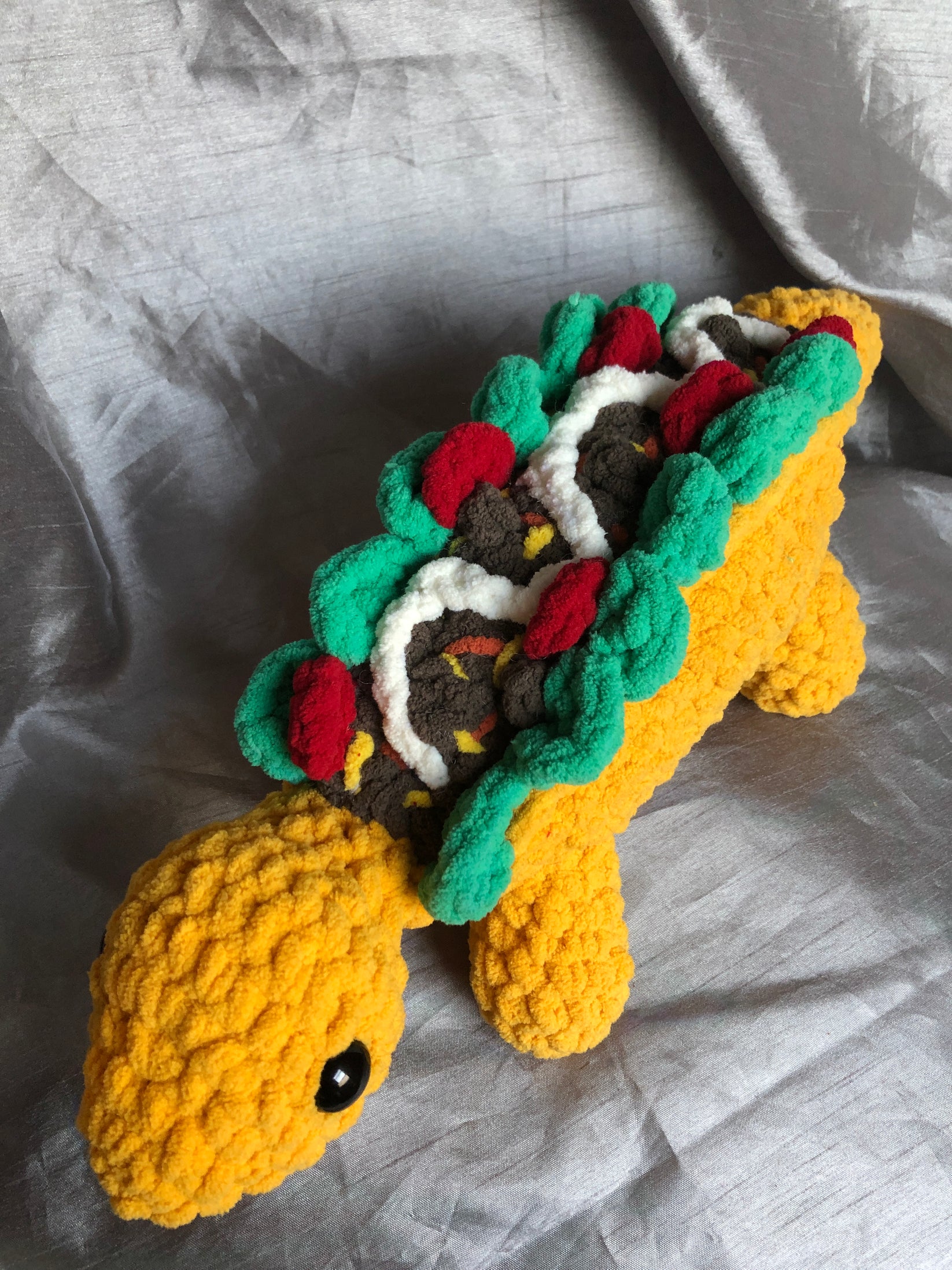 Tacosaurus Crochet Pattern Crouton's Crochet